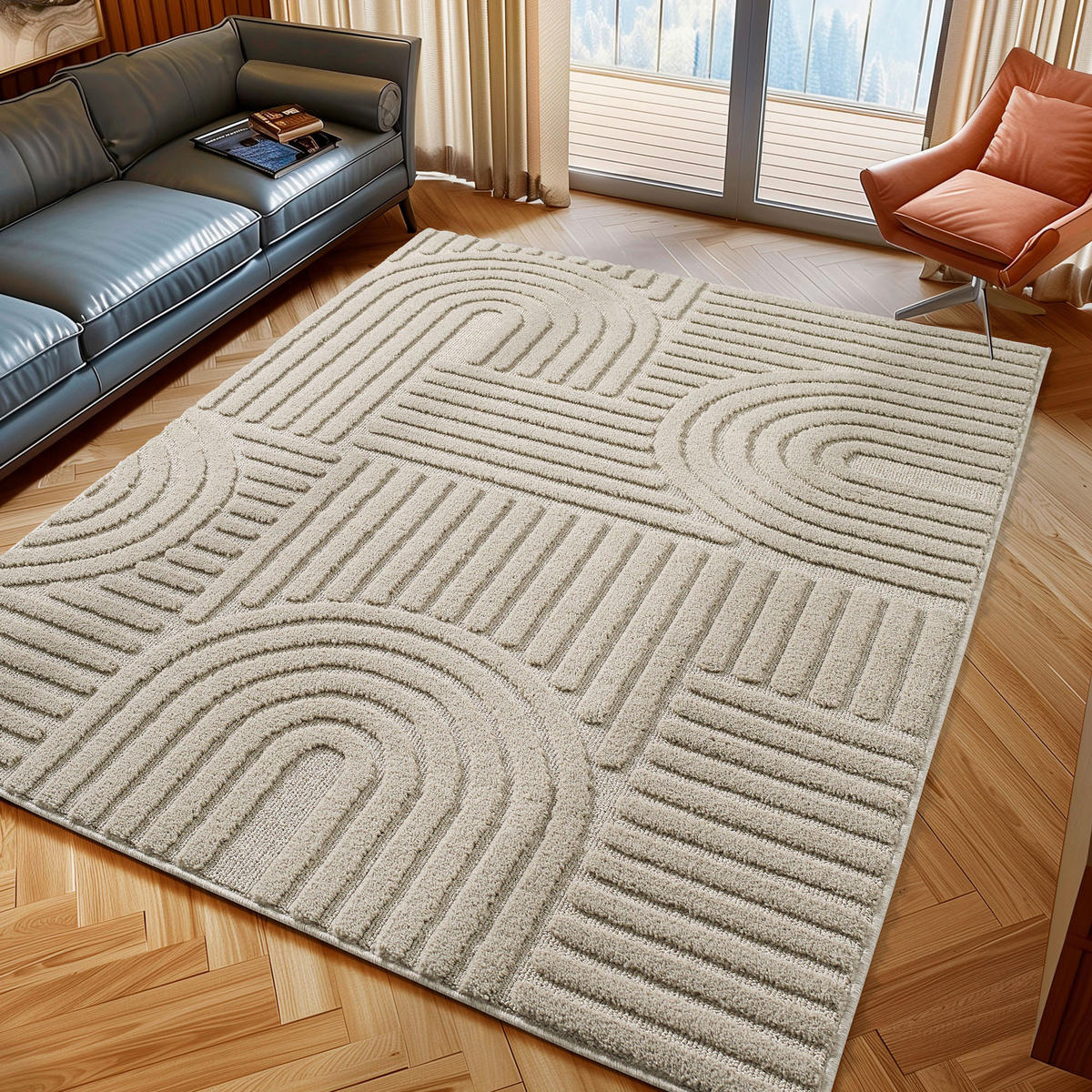 Ayyildiz Teppich ART beige B/L: ca. 240x340 cm ART - beige (240,00/340,00cm) - Ayyildiz