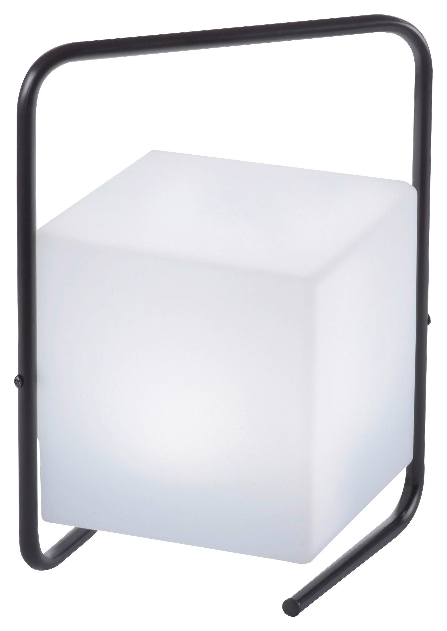 Just Light Mobile LED-Tischleuchte  PN19970-18 KENO - weiß/schwarz (18,00/18,00/29,00cm) - Just Light