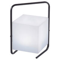 Just Light Mobile LED-Tischleuchte  PN19970-18 KENO - weiß/schwarz (18,00/18,00/29,00cm) - Just Light