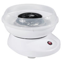 HOMCOM Küchengerät weiß Edelstahl Polypropylen B/H/L: ca. 26x27x18 cm Zuckerwattemaschine - weiß (18,00/26,00/27,00cm) - HOMCOM
