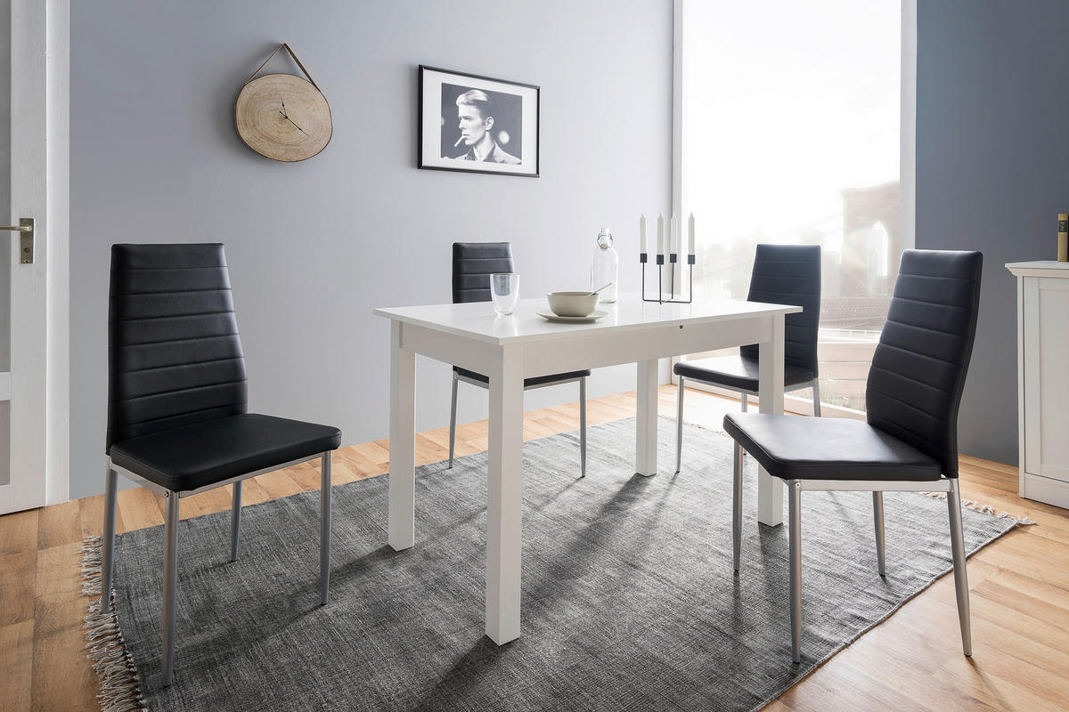 Esstisch Coburg weiß B/T: ca. 120x70 cm Coburg - weiß (120,00/70,00cm)