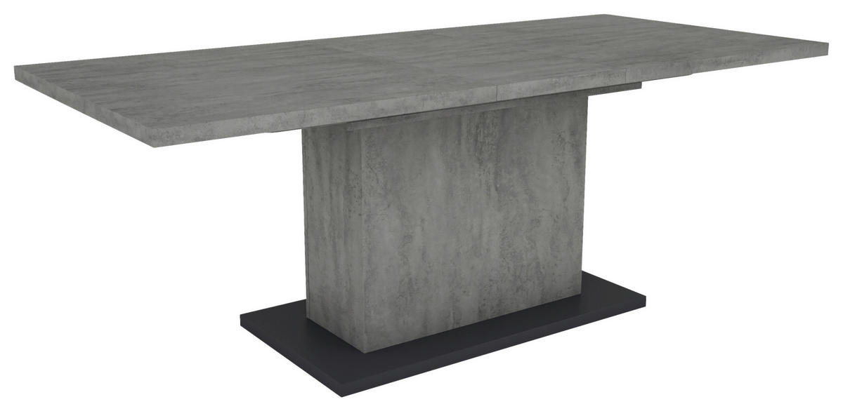 Tisch ATHEN Beton B/H/T: ca. 160x75x90 cm ATHEN - Beton (160,00/75,00/90,00cm) - byLIVING