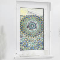LICHTBLICK Fensterfolie Orieltalische Muster Ornament Orieltalische Muster B/L: ca. 100x100 cm Orieltalische Muster - (100,00/100,00cm) - LICHTBLICK