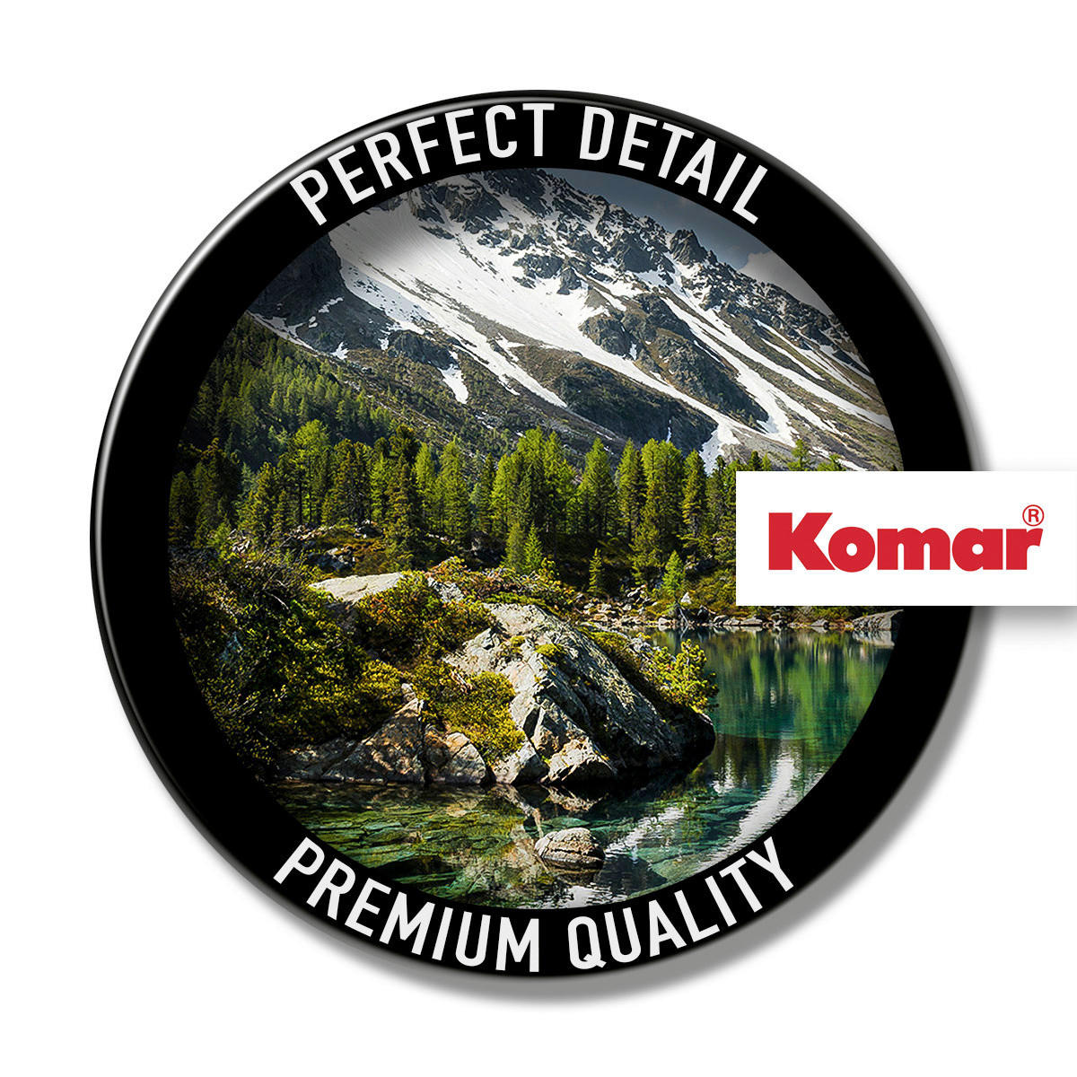 Komar Fototapete Bergmagie B/L: ca. 450x280 cm Bergmagie - (450,00/280,00cm) - Komar