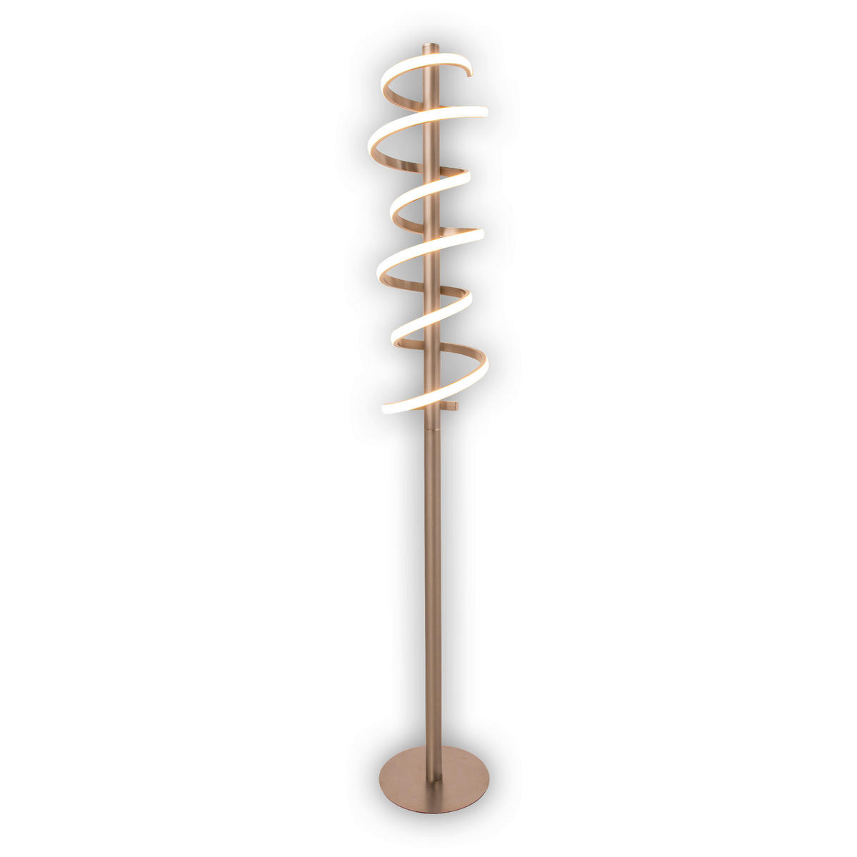 Näve Leuchten LED-Leuchten 2069850 stahlfarbig Metall Kunststoff B/H/T: ca. 22x140x22 cm 1 Brennstellen Belleza - stahlfarbig (22,00/140,00/22,00cm) - Näve Leuchten