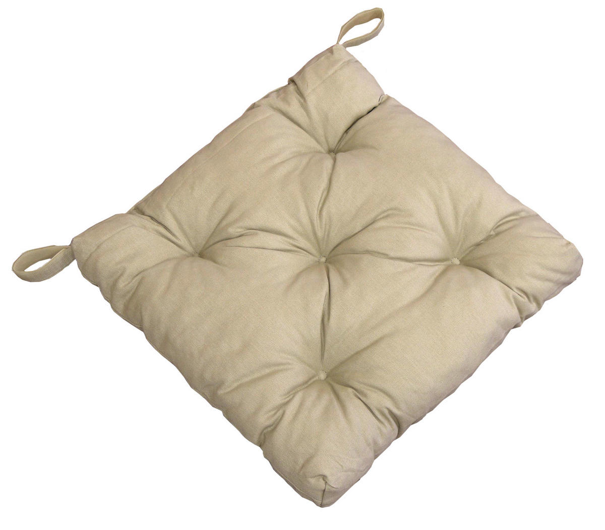 Stuhlkissen Gesa Baumwolle stone Textil B/H/L: ca. 40x7x40 cm ▷ online bei  POCO kaufen