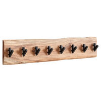Wandgarderobe B/H/T: ca. 90x19x9 cm Wandgarderobe - (90,00/19,00/9,00cm) - Wohnling