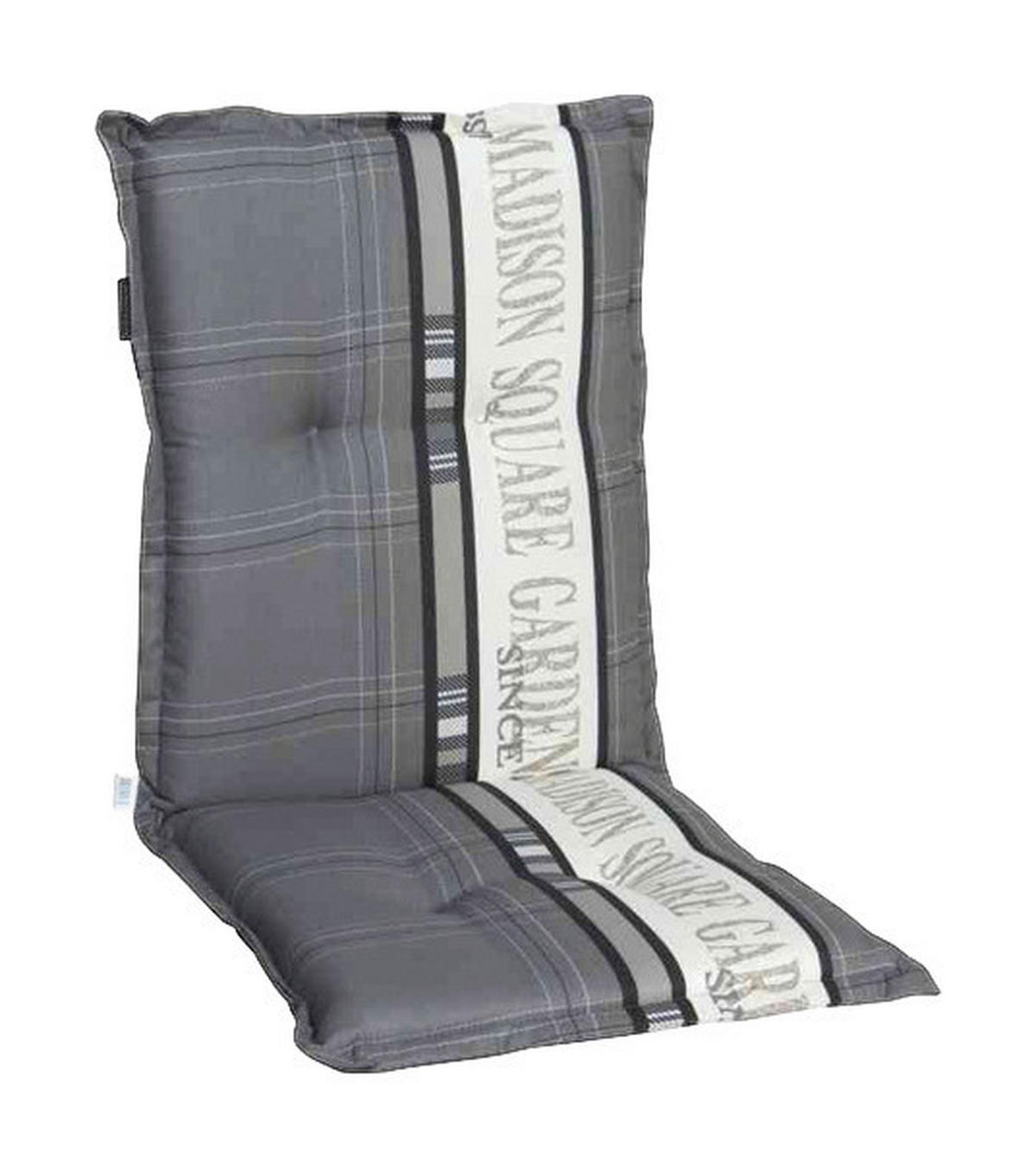 Madison Auflage Garden grau Polyester B/H/L: ca. 105x8x50 cm Garden - grau (50,00/105,00/8,00cm) - Madison