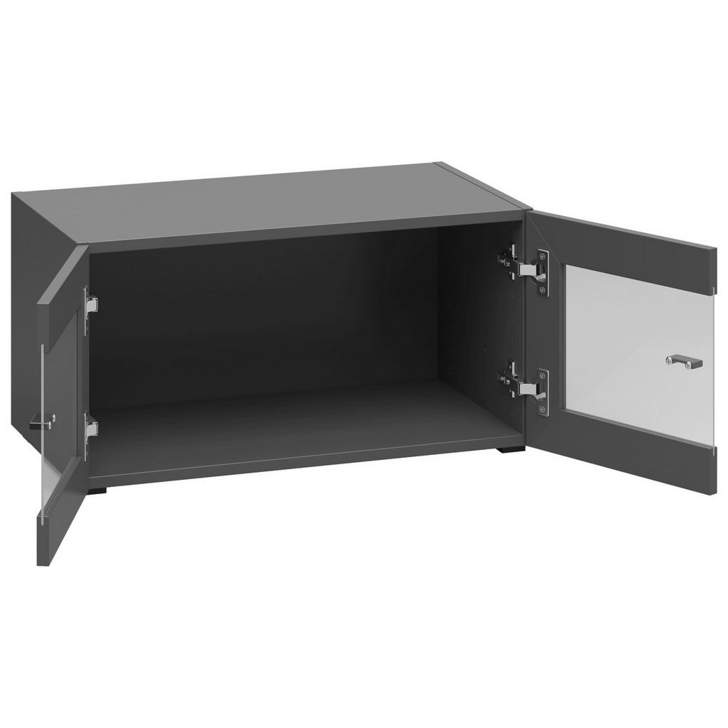 Thumbnail - Vitrine System 64 anthrazit matt B/H/T: ca. 64x32x35 cm