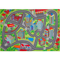 Andiamo Kinderteppich bunt B/L: ca. 100x150 cm Teppich_Spielstraße 100x150cm multi - bunt (100,00/150,00cm) - Andiamo