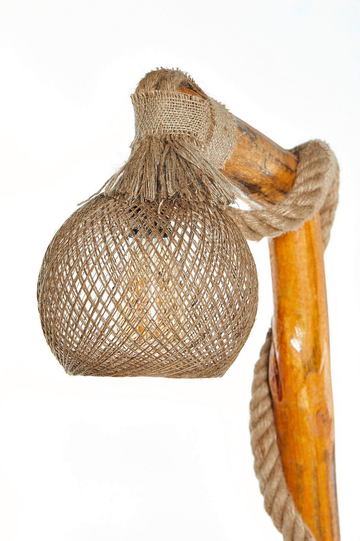 Opviq Stehleuchte natur Holz B/H/T/L/D: ca. 24x140x24x24x24 cm E27 1 Brennstellen Arbor - natur (24,00/24,00/140,00cm) - Opviq