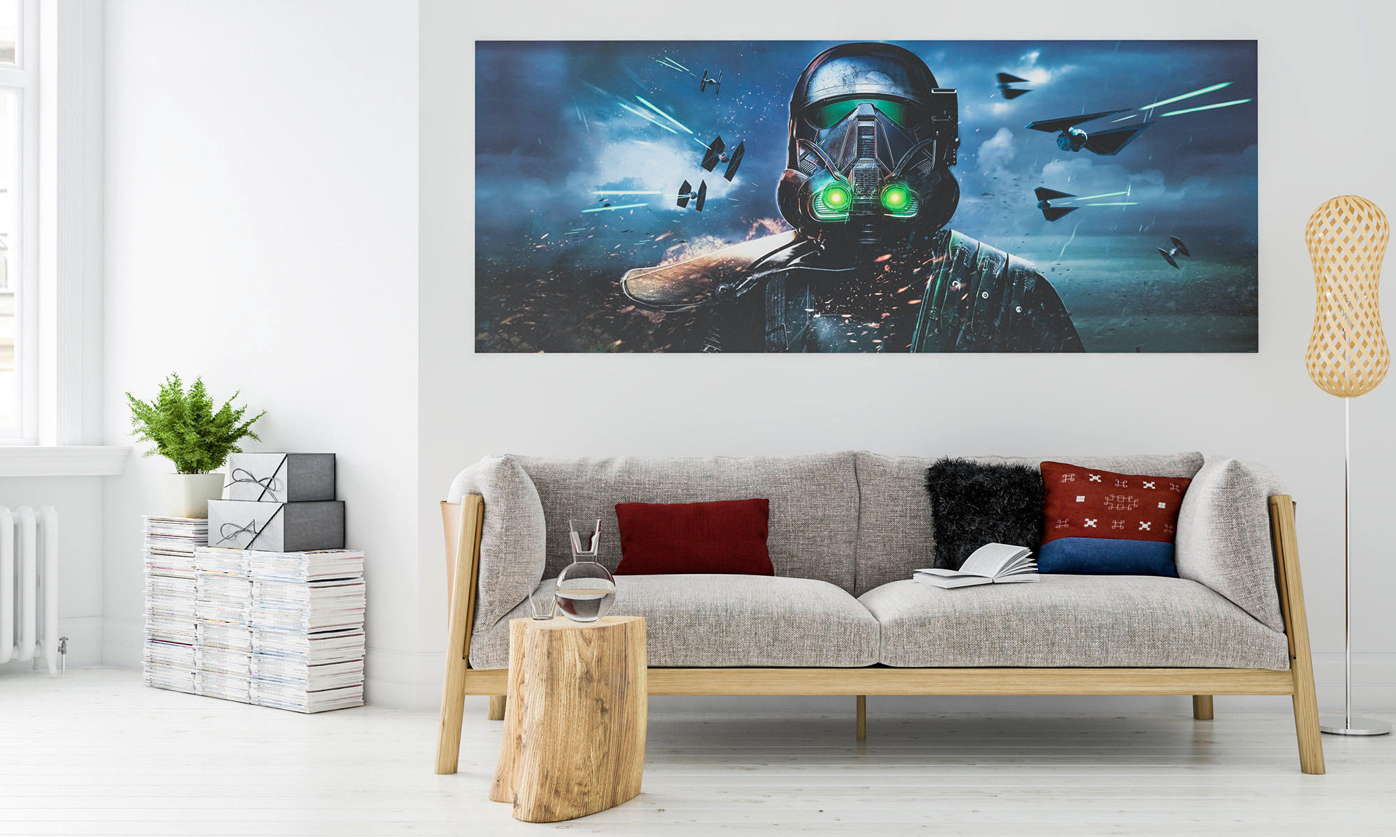 Komar Fototapete Star Wars Deathtrooper B/L: ca. 250x100 cm Star Wars Deathtrooper - (250,00/100,00cm) - Komar