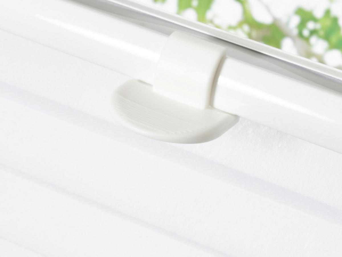 Spannplissee Non Woven weiß B/L: ca. 40x130 cm Non Woven - weiß (40,00/130,00cm)