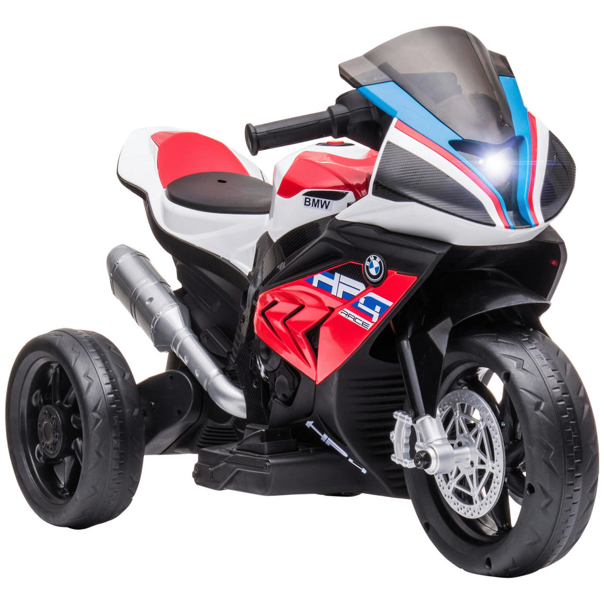 HOMCOM Kinder-Elektromotorrad rot B/H/L: ca. 42x54x82,5 cm Kinder-Elektromotorrad - rot (82,50/42,00/54,00cm) - HOMCOM