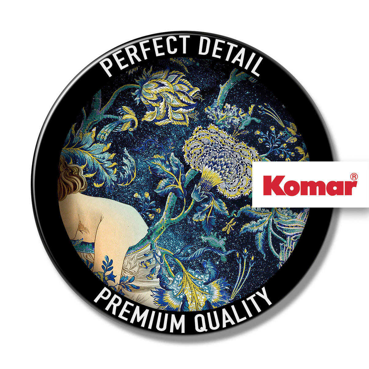 Komar Fototapete Femme d'Or B/L: ca. 200x280 cm Femme d'Or - (200,00/280,00cm) - Komar