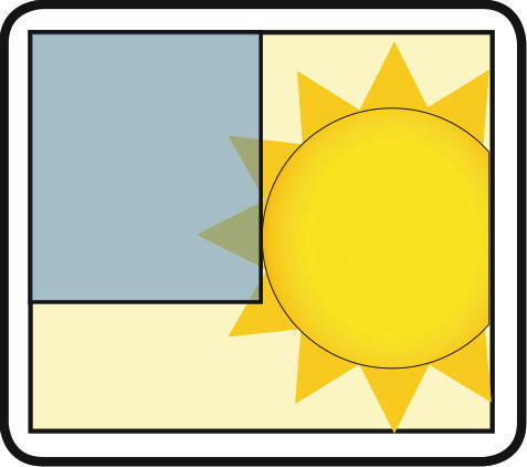 Thumbnail - ACUS design collection Spannplissee weiß B/L: ca. 90x130 cm