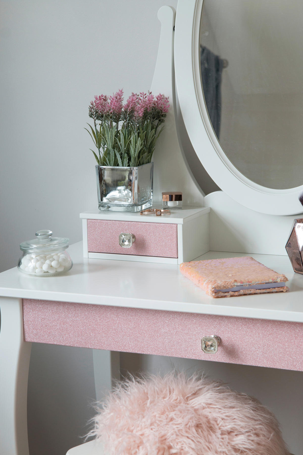 d-c-fix Dekofolie Metallic rosé B/L: ca. 67,5x200 cm Dekofolie_d-c-fix_F3418013 - rosé (67,50/200,00cm) - d-c-fix