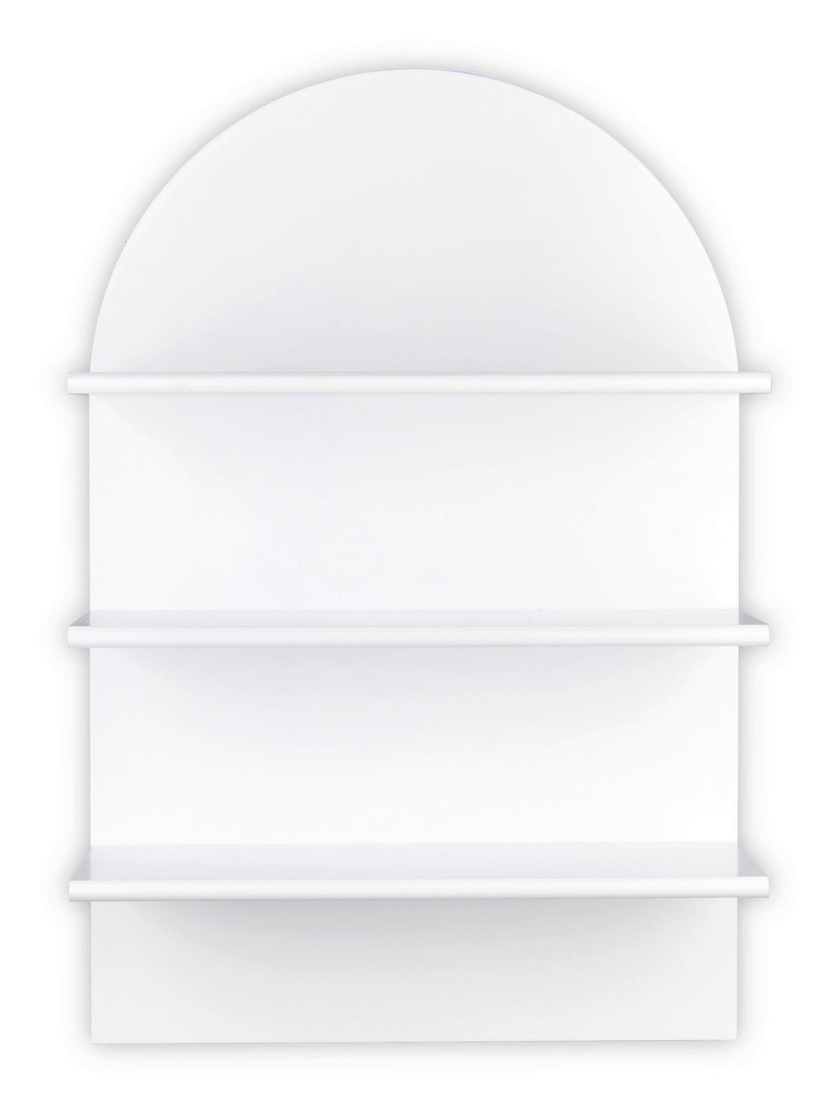 Wandregal Alba weiß B/H/T: ca. 40x60x15 cm Alba - weiß (40,00/60,00/15,00cm)