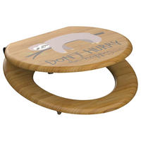 WC-Sitz DONT HURRY MDF B/H/T: ca. 43,5x5,5x37,5 cm DONT HURRY - (43,50/5,50/37,50cm) - SCHÜTTE