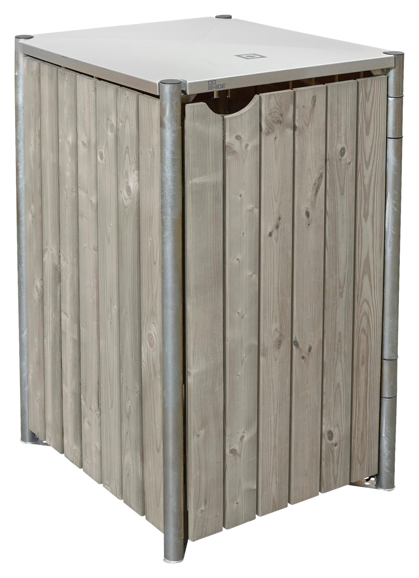 Hide Mülltonnenbox 240 Liter natur B/H/L: ca. 70x115x81 cm