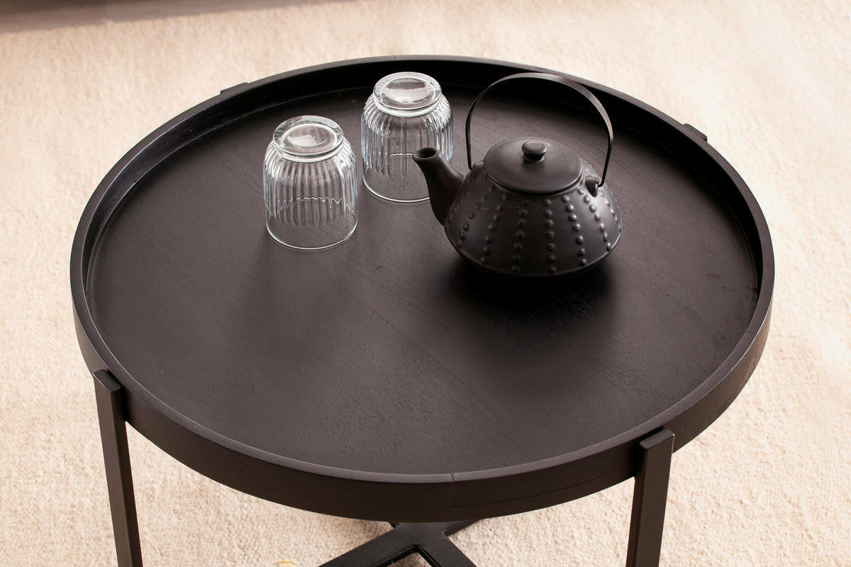 Couchtisch  B/H/T: ca. 60x35x60 cm Couchtisch - (60,00/35,00/60,00cm) - Wohnling