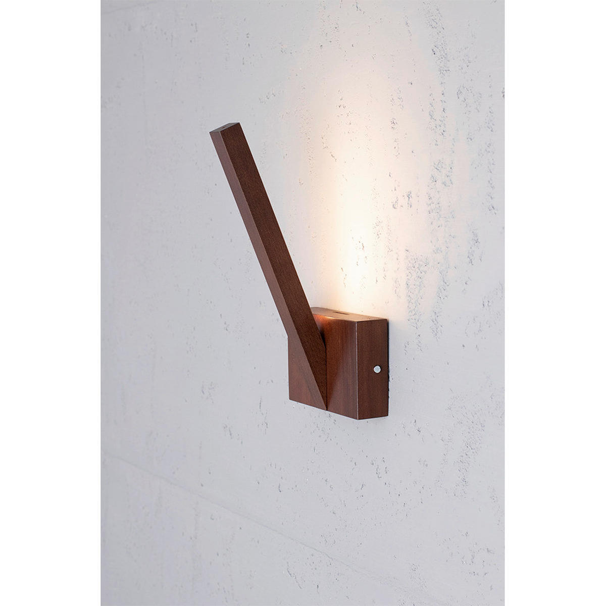 SPOT Light Wandleuchte Linus 2238176 nussbaum Birkenholz B/H/T: ca. 16x30x3,5 cm 1 Brennstellen Linus - nussbaum (16,00/30,00/3,50cm) - SPOT Light