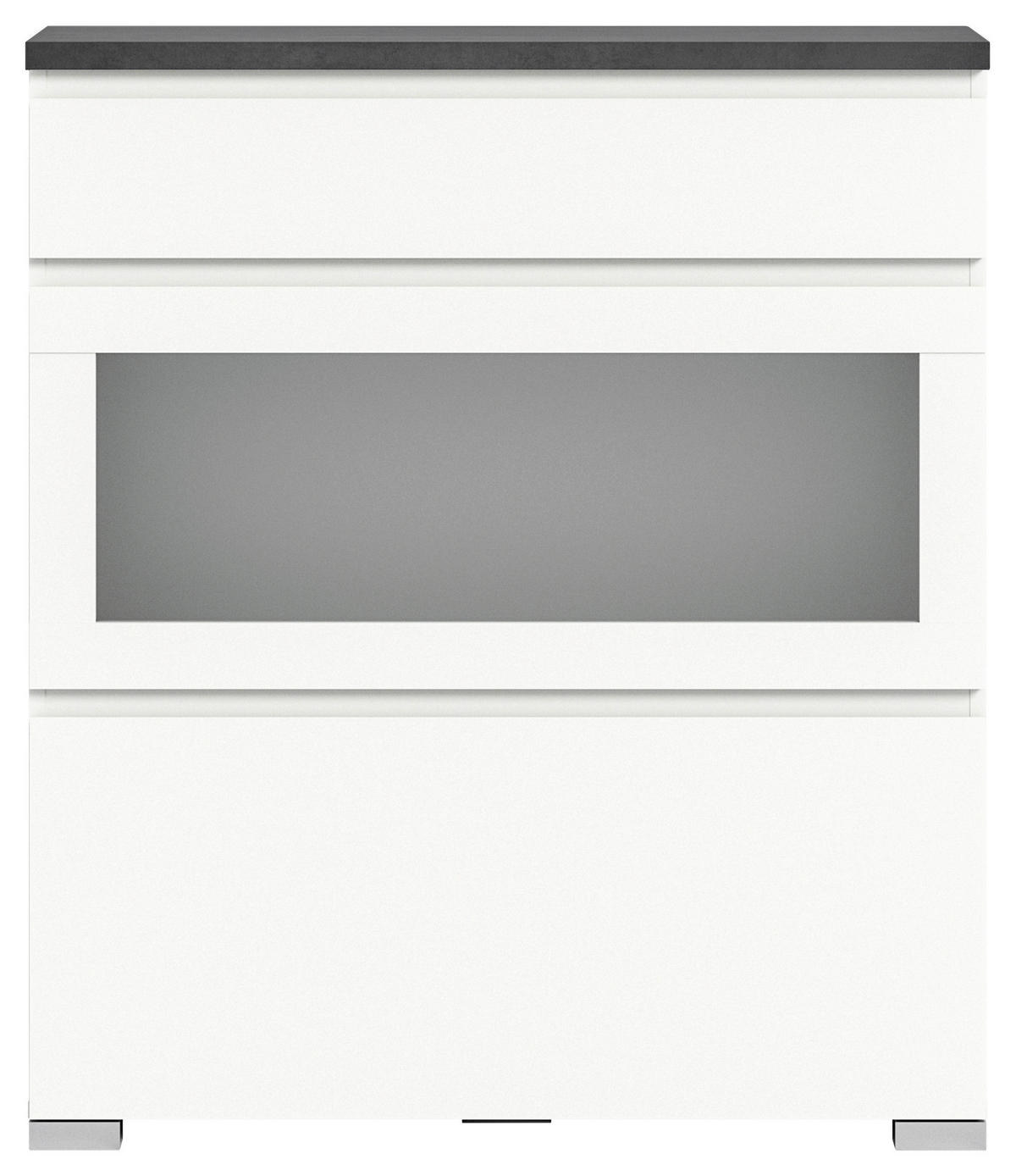 Schuhschrank Shoelove weiß grau B/H/T: ca. 95x109x27 cm Shoelove - weiß/grau (95,00/109,00/27,00cm) - xonox.home