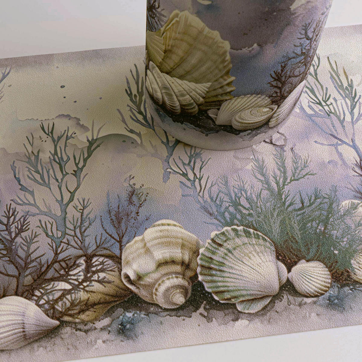 A.S.Création Bordüre blau beige B/H/D: ca. 17x500x6,8 cm Bordüre_selbstklebend - beige/blau (6,80/500,00cm) - A.S.Creation