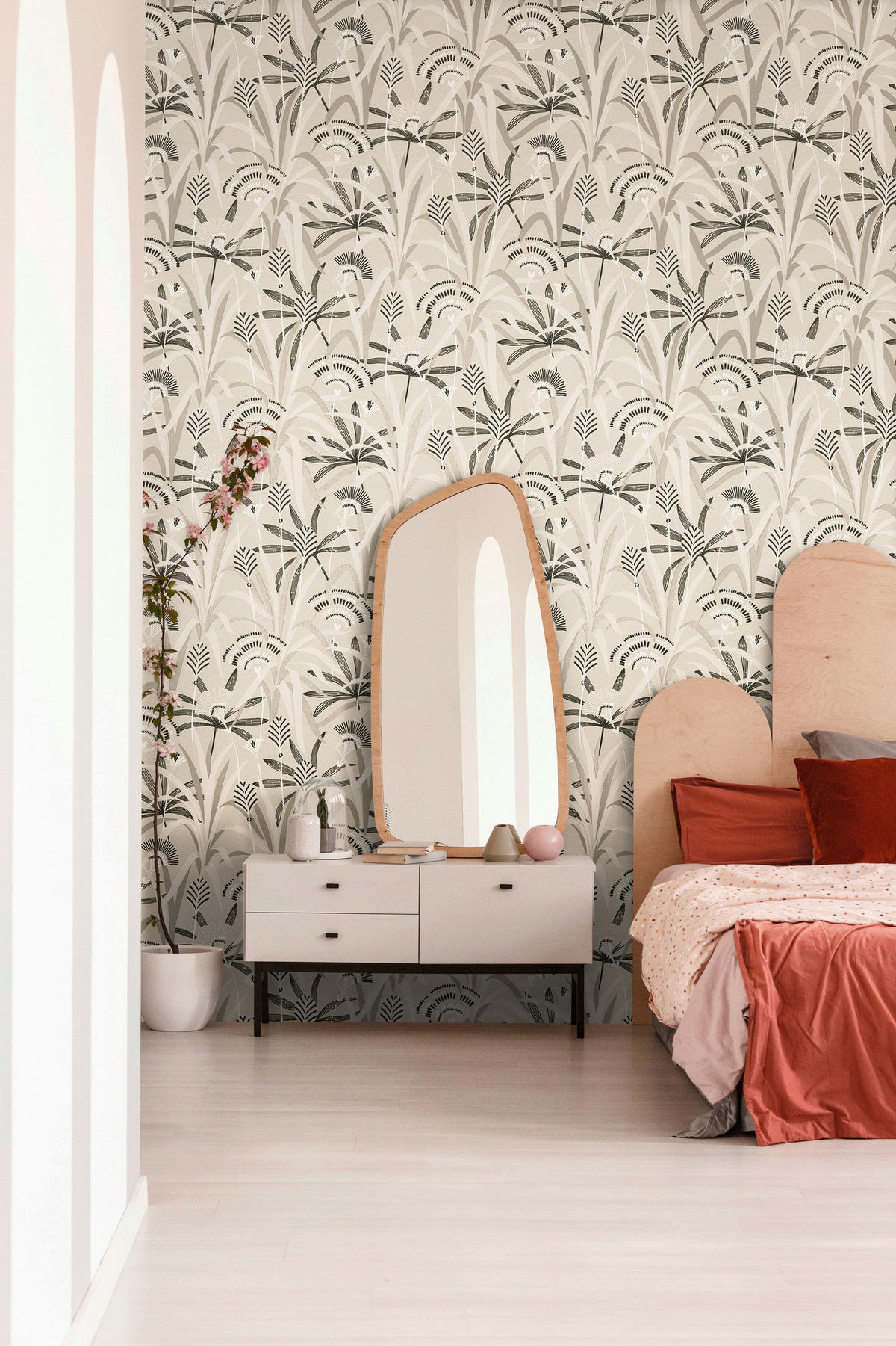 A.S.Création Vliestapete weiß grau schwarz B/H/D: ca. 53x1005x9,2 cm Vliestapete - weiß/schwarz (9,20/1005,00cm) - A.S.Creation