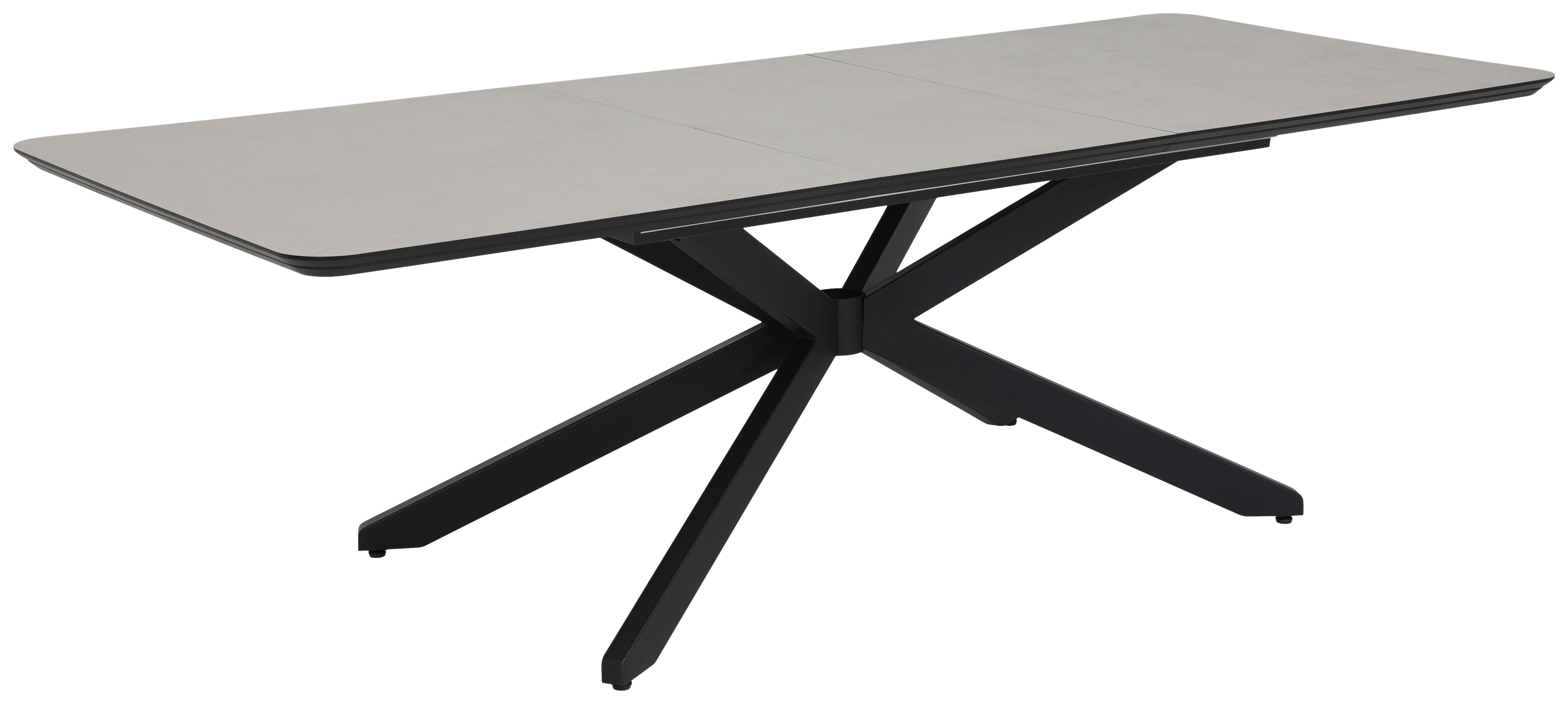 Esstisch Ancona Cashmere B/H/T: ca. 190x75x103 cm Ancona - schwarz/Cashmere (190,00/75,00/103,00cm)