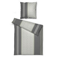 Microfaser Bettwäsche Bettwäsche_Microfaser Strick - grau (135,00/200,00cm)