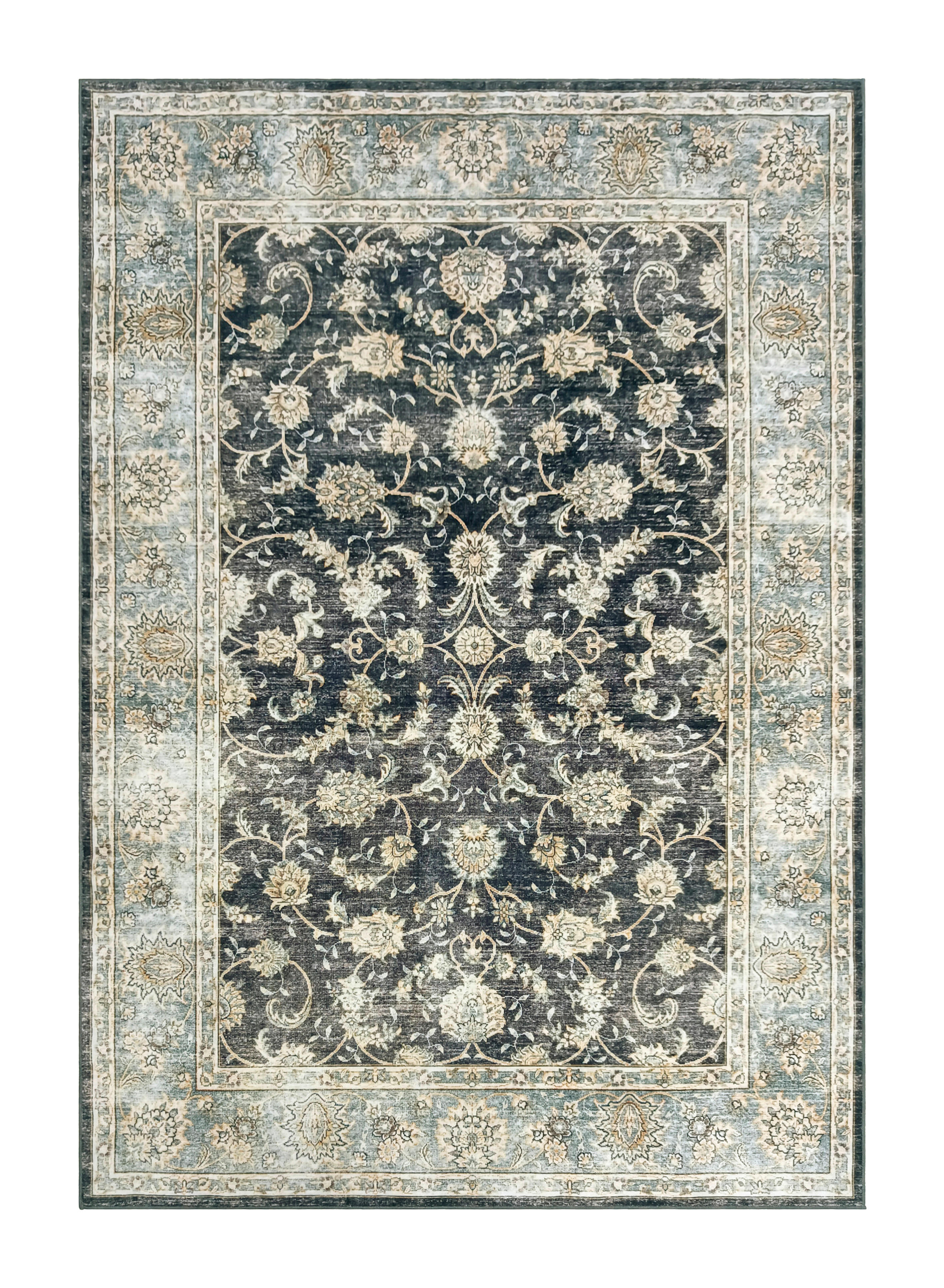 Teppich Silk grau B/L: ca. 80x150 cm Silk - grau (80,00/150,00cm)
