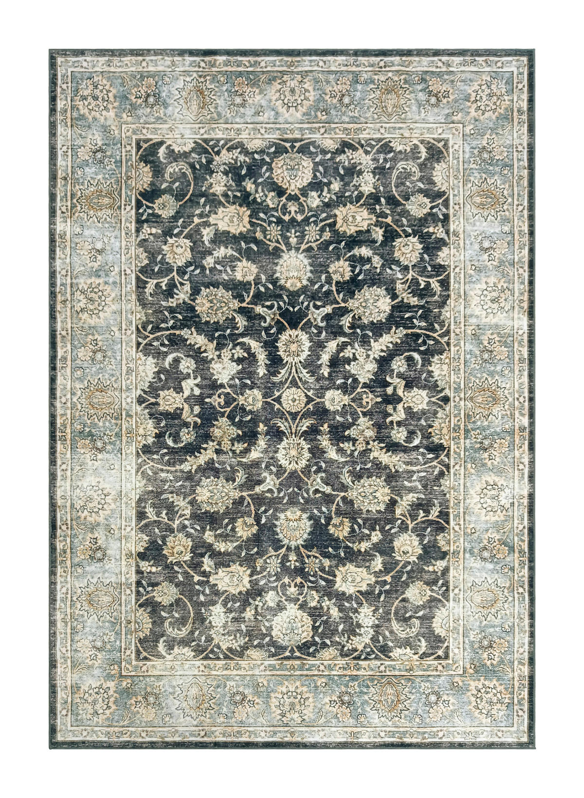 Teppich Silk grau B/L: ca. 200x290 cm Silk - grau (200,00/290,00cm)