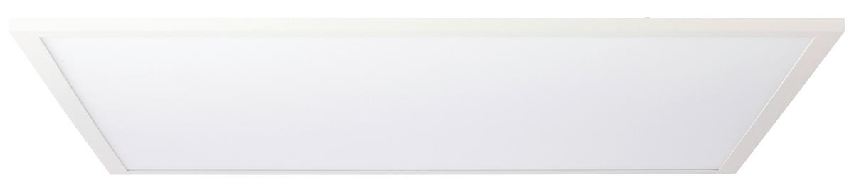 Brilliant Deckenleuchte Buffi G90357A05 weiß Metall Kunststoff B/H/L: ca. 59,5x5x59,5 cm Buffi - weiß (59,50/59,50/5,00cm) - Brilliant