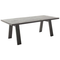 Esstisch Longford grau lackiert B/H/T: ca. 180x77x100 cm Longford - grau (180,00/77,00/100,00cm)