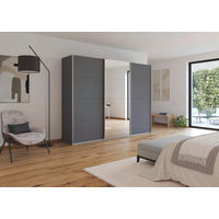 Kleiderschrank Kulmbach grau B/H/T: ca. 271x210x62 cm Kulmbach - Alu/grau (271,00/210,00/62,00cm)