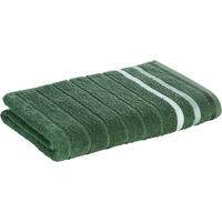 Duschtuch Marta Marta - dunkelgrün (70,00/140,00cm) - oh cosy