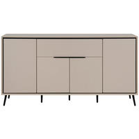 Sideboard Arona sand schwarz B/H/T: ca. 175x90x38 cm Arona - sand/schwarz (175,00/90,00/38,00cm)