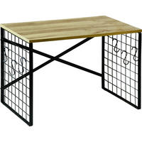 Kesper Mikrowellen Regal braun Metall B/H/T: ca. 52x36,5x32,5 cm Mikrowellen Regal - braun/schwarz (52,00/36,50/32,50cm) - Kesper
