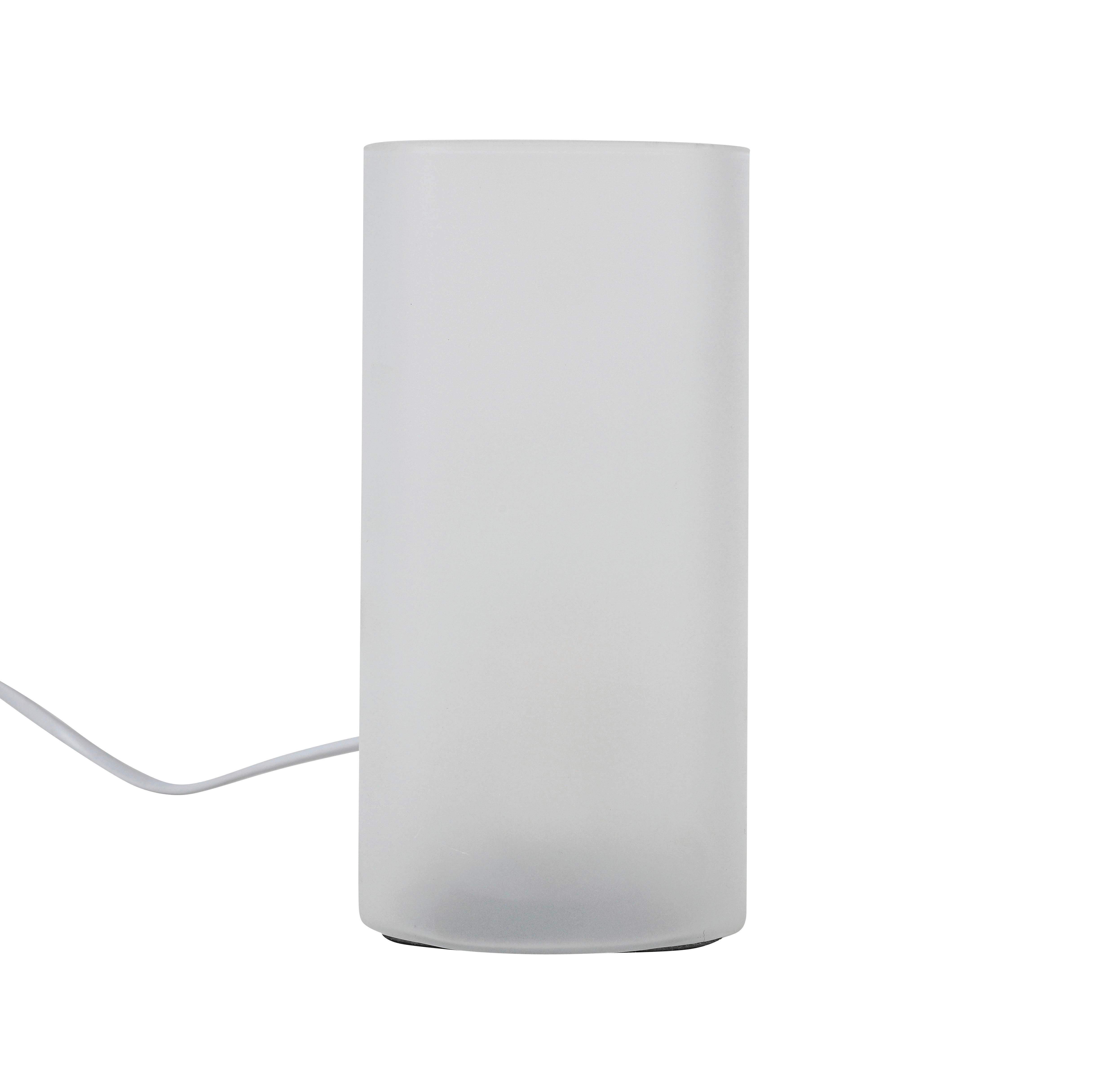 Thumbnail - Nolo Tischleuchte weiß Glas B/H/L: ca. 9,5x20x9,5 cm E27 1 Brennstellen