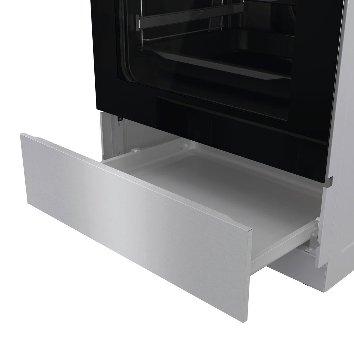 Gorenje Stand-Elektroherd GEIT6C60XPG Edelstahl B/H/T: ca. 60x85x60 cm Stand-Elektroherd GEIT6C60XPG - Edelstahl (60,00/85,00/60,00cm) - Gorenje