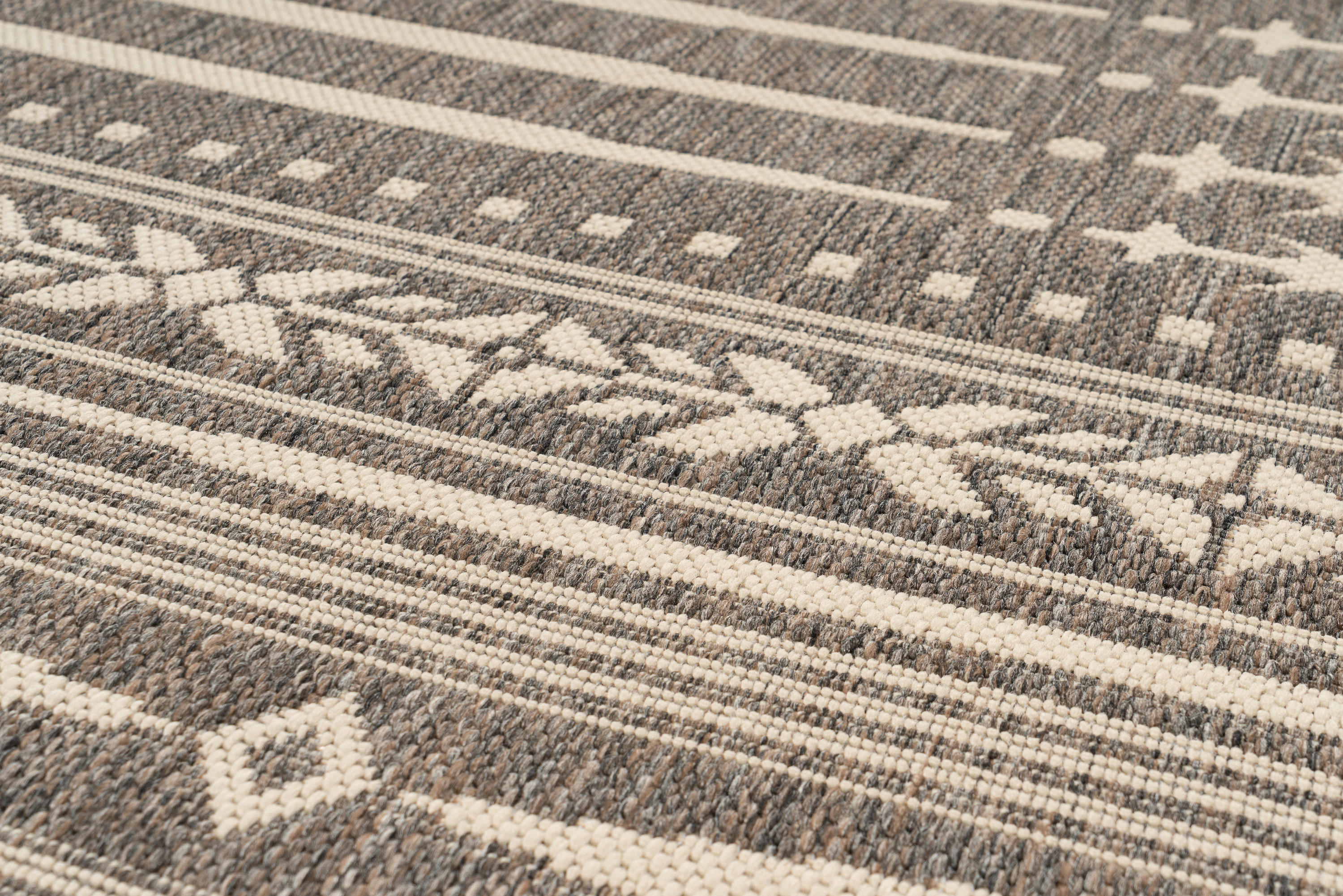 360Living Teppich Splash creme B/L: ca. 200x290 cm Splash - braun/creme (200,00/290,00cm) - 360Living