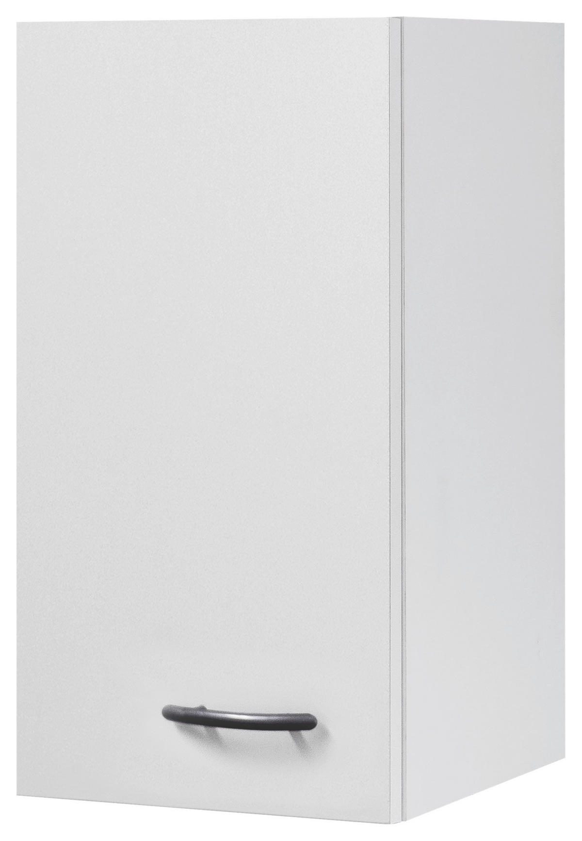 Flex-Well Hängeschrank Wito weiß B/H/T: ca. 30x54,8x32 cm Wito - weiß/Edelstahl (30,00/54,80/32,00cm) - Flex-Well