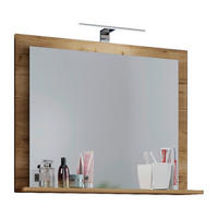 Wandspiegel Lendas Eiche Honig Nachbildung Holzwerkstoff B/H/T: ca. 80x65x17 cm Lendas - Eiche (80,00/65,00/17,00cm) - VCM Möbel