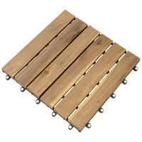 POCOline Terrassenfliese Akazie Akazie B/L: ca. 30x30 cm Akazie - Akazie (30,00/30,00/2,40cm) - POCOline