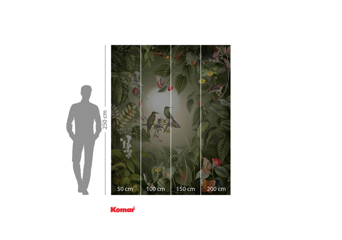 Komar Fototapete Wildlife Birds Vögel B/L: ca. 200x250 cm Wildlife Birds - (200,00/250,00cm) - Komar
