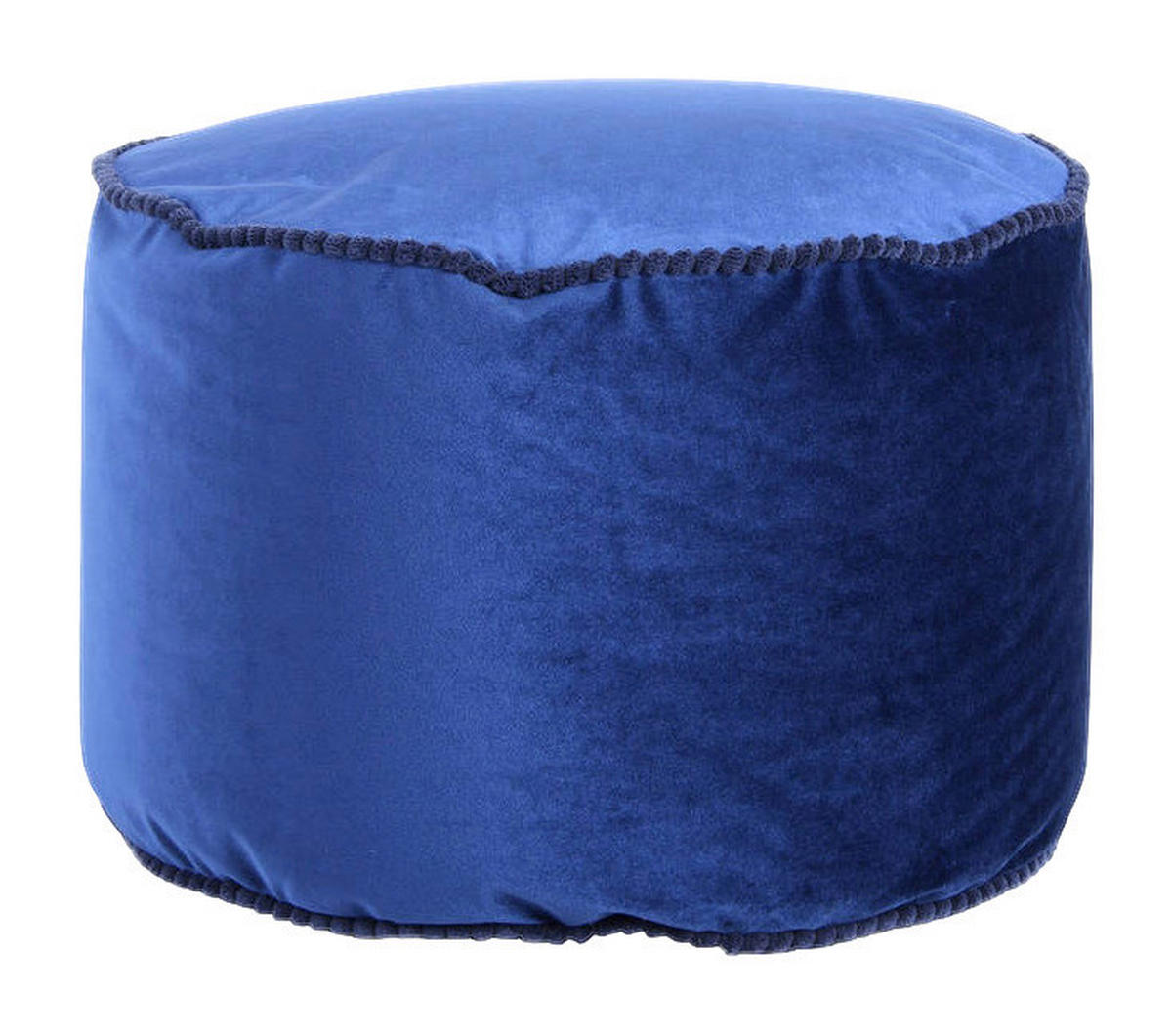 360 Living Hocker Taj Mahal 100 blau H/D: ca. 32x47 cm Taj Mahal 100 - blau (47,00/32,00cm) - 360 Living