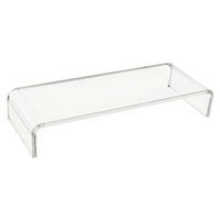 HOMCOM Bildschirmständer MHA2-0075 transparent Bildschirmständer A2-0075 - transparent (53,00/9,00/19,00cm) - HOMCOM