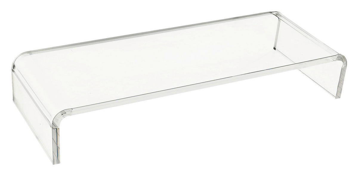 HOMCOM Bildschirmständer MHA2-0075 transparent Bildschirmständer A2-0075 - transparent (53,00/9,00/19,00cm) - HOMCOM