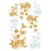 Komar Wandtattoo Wiesenblumen  Wiesenblumen B/L: ca. 50x70 cm Wiesenblumen - (50,00/70,00cm) - Komar